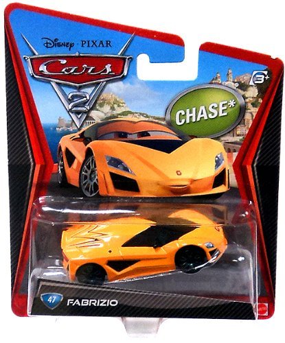 Disney Pixar CARS 2 Movie 1:55 Die Cast Car Fabrizio # 47 *Chase* von Disney