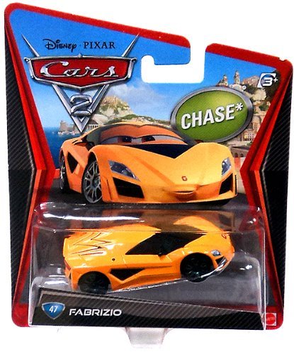 Disney Pixar CARS 2 Movie 1:55 Die Cast Car Fabrizio # 47 *Chase* Disney Pixar CARS 2 Movie 1:55 Die Cast Car Fabrizio # 47 *Chase* von Disney