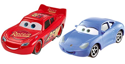 Disney Pixar Cars 3 – Lightning McQueen & Sally – Set mit 2 Die-Cast-Modellen von Disney