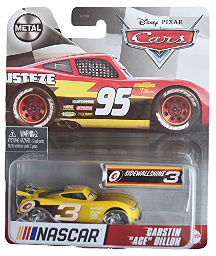 Disney Pixar Cars Carstin Ace Dillon, [Gelb] Nascar #3 von Disney
