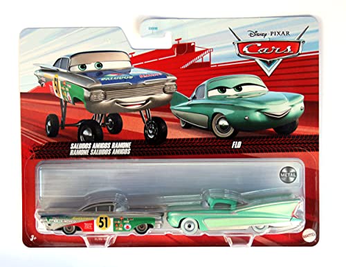 Disney Pixar Cars Saludos Amigos Ramone und Flo 2 Packungen Maßstab 1:64 Disney Pixar Cars Saludos Amigos Ramone und Flo 2 Packungen Maßstab 1:64 von Disney