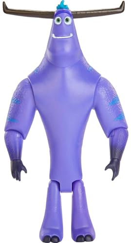 Disney Pixar GXK87 - Monster bei der Arbeit Tylor Tuskmon Actionfigur, Spielfigur aus Disney Plus zum Sammeln, ca. 20 cm groß, Spielzeug ab 3 Jahren von Disney Pixar