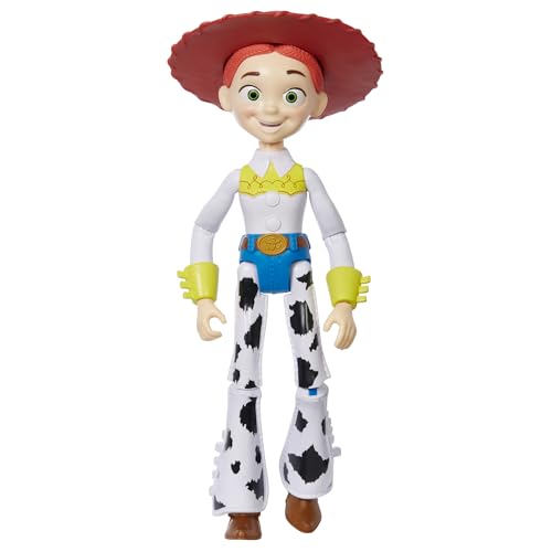 Disney Pixar HFY28 - Große Disney Pixar Jessie-Actionfigur, ca. 31 cm, super bewegliche, detailgetreue Cowgirl-Sammelfigur aus Toy Story, Spielzeug für Kinder ab 3 Jahren von Disney Pixar