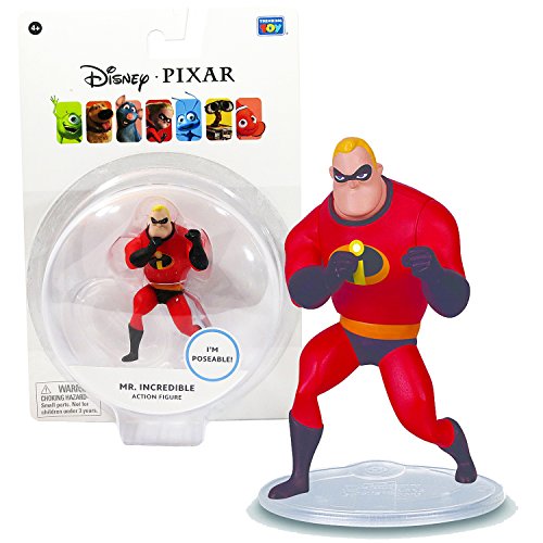 Disney Pixar Thinkway Toys Series 7,6 cm große bewegliche Actionfigur - MR. Unglaublich mit Display-Basis Disney Pixar Thinkway Toys Series 7,6 cm große bewegliche Actionfigur - MR. Unglaublich mit Display-Basis von Disney