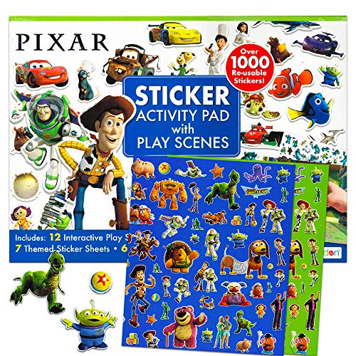 Disney Pixar Ultimate Sticker Activity Pad ~ Over 1000 Pixar Stickers Featuring Cars, Finding Nemo, Toy Story, Monsters Inc. and More! von Disney