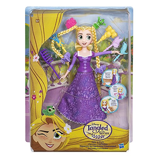 Hasbro Disney Rapunzel – Die Serie C1748EU4 Rapunzels durchgedrehter Frisurenspaß, Spielset von Disney Princess