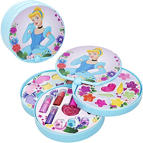 Disney Schminkset für Kinder Maletin Prinzessinnen für nieos 5 aos Pintauas Nias Maniküre Spielzeug (77210), bunt von Disney