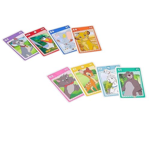 Disney Shuffle Animals Kartenspiel (Einheitsgröße) (Mehrfarbig) von Disney