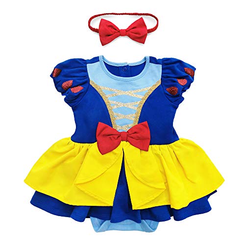 Disney Snow White Costume Bodysuit for Baby, Size 9-12 Months von Disney