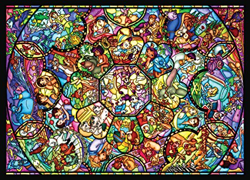 Disney Stained Art Jigsaw Puzzle[500p] All Stars Stained Glass (D500-457) by Disney von Disney