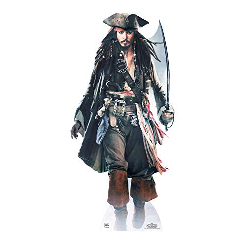 Disney Star Cutouts Pappaufsteller von Captain Jack Sparrow Schwert von Disney