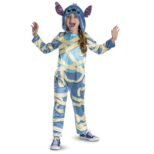 Disney Stitch Mummy Classic Costume by Disguise for Kids - Lilo & Stitch Fancy Dress Outfit for Halloween, Costume Parties, and Dress-Up Fun von Disney