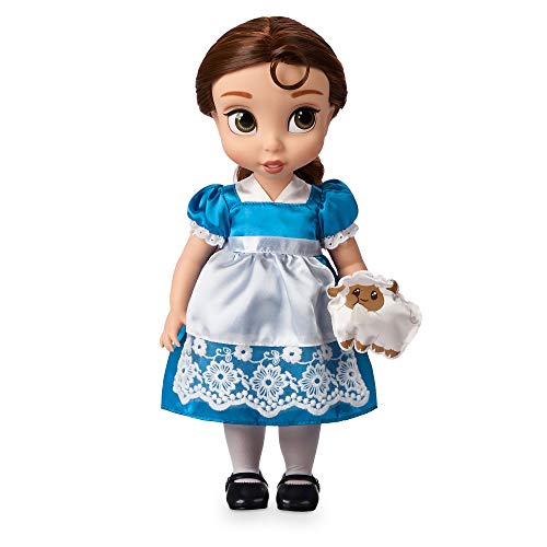 Disney Store Puppe Belle aus der Animator Collection, Die Schöne und das Biest, 39 cm / 15", echt wirkendes Haar zum Kämmen, Outfit und Schuhe, Plüschtier aus Satin, Sammelpuppe ab 3 Jahren von Disney Store