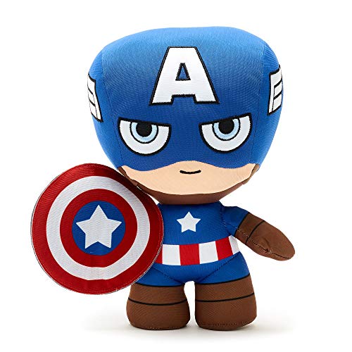 Disney Store Captain America kleines weiches Plüsch-Spielzeug – Marvel – 28 cm mit weicher Oberfläche und gestickten Details – geeignet für Kinder ab 0 Jahren von Disney