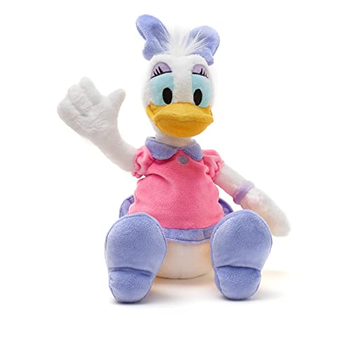 Disney Store Daisy Duck Offizielles mittelgroßes Kuscheltier für Kinder, 30 cm, Kuscheltier mit Stickereien und weicher Oberfläche, mit Beanbag-Füllung, geeignet ab 12 Monaten von Disney Store