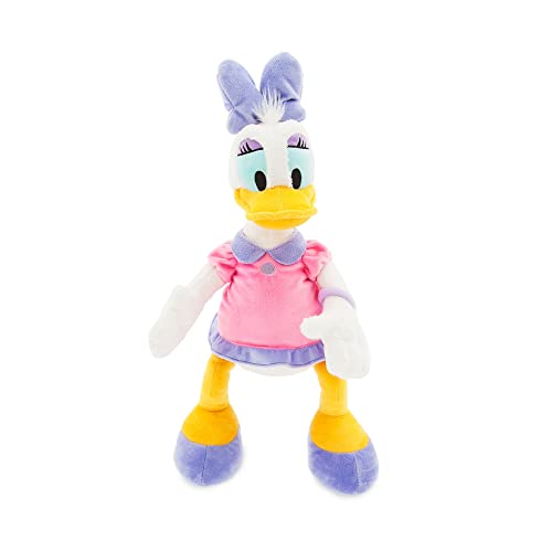 Disney Store Daisy Duck Offizielles mittelgroßes Kuscheltier für Kinder, 33 cm, Kuscheltier mit Stickereien und weicher Oberfläche, geeignet ab 12 Monaten von Disney Store