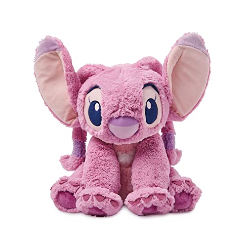 Disney Store Mittelgroßes weiches Stoffspielzeug Angel aus Lilo & Stitch, 38 cm / 14", knuddelige Figur aus weichem Stoff mit Stickereien, für alle Altersstufen geeignet von Disney Store