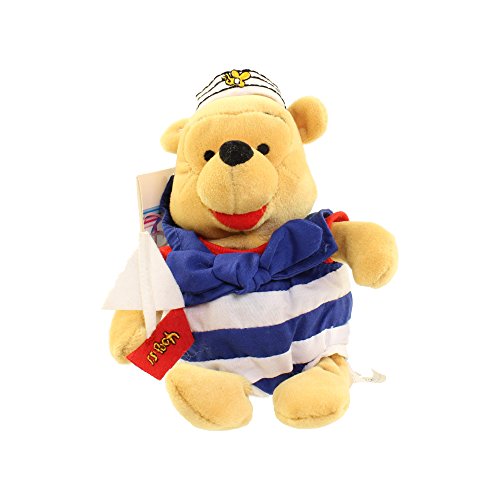 Disney Store Mini Bean Bag Nautical Winnie the Pooh 8" Plush Doll von Disney