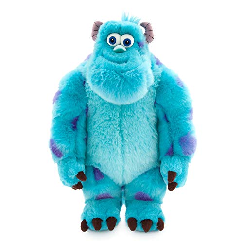 Disney Store Mittelgroßes Kuscheltier Sulley aus Die Monster AG, 38 cm / 14", knuddelige Figur aus weichem Stoff und mit plastischen Details, für alle Altersstufen geeignet von Disney Store