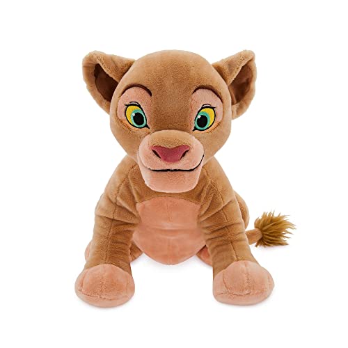 Disney Store Offizielles mittelgroßes Kuscheltier Nala, Der König der Löwen, 32 cm, Klassische Figur als Kuscheltier, kleine Löwin mit Stickereien und weicher Oberfläche von Disney Store