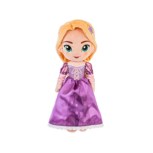 Disney Store Rapunzel Offizielles Kuscheltier aus Rapunzel – Neu verföhnt, 32 cm, weiche Puppe mit Stickdetails, klassischem Prinzessinnen-Outfit mit glänzendem Top, geeignet ab 0 Jahren von Disney Store