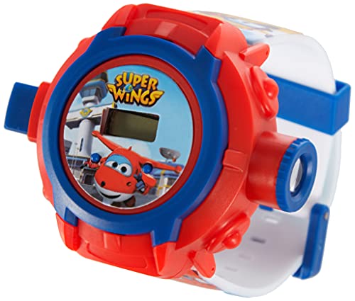 Disney Super Wings WI17002 Digitaluhr mit Projektor für 24 Fotos von Disney