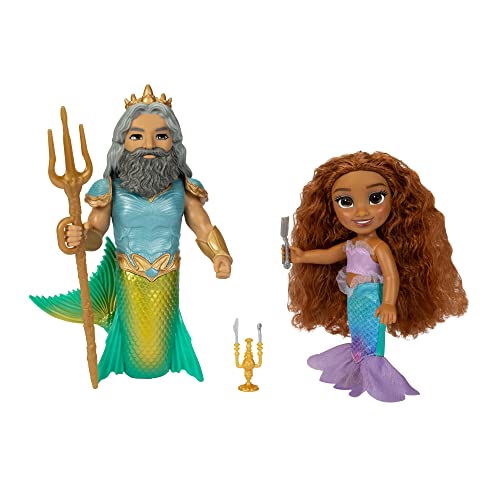 Disney Arielle die Meerjungfrau Arielle & Triton Set 15cm von Jakks Pacific