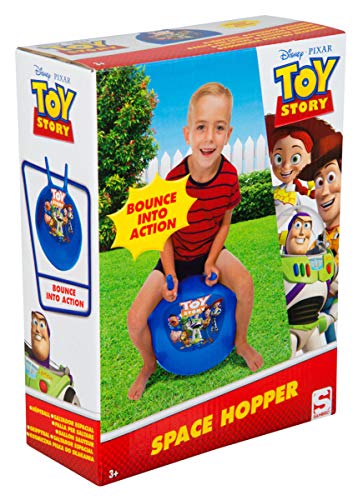 Sambro DTS-3416 Toy Story Hüpfball Disney Pixar, Zwei Griffen, zum Hopsen, drinnen und draußen, bunt von Sambro