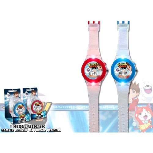 Disney - Yo-Kai Digitaluhr mit LED-Licht, YK17004 von Disney