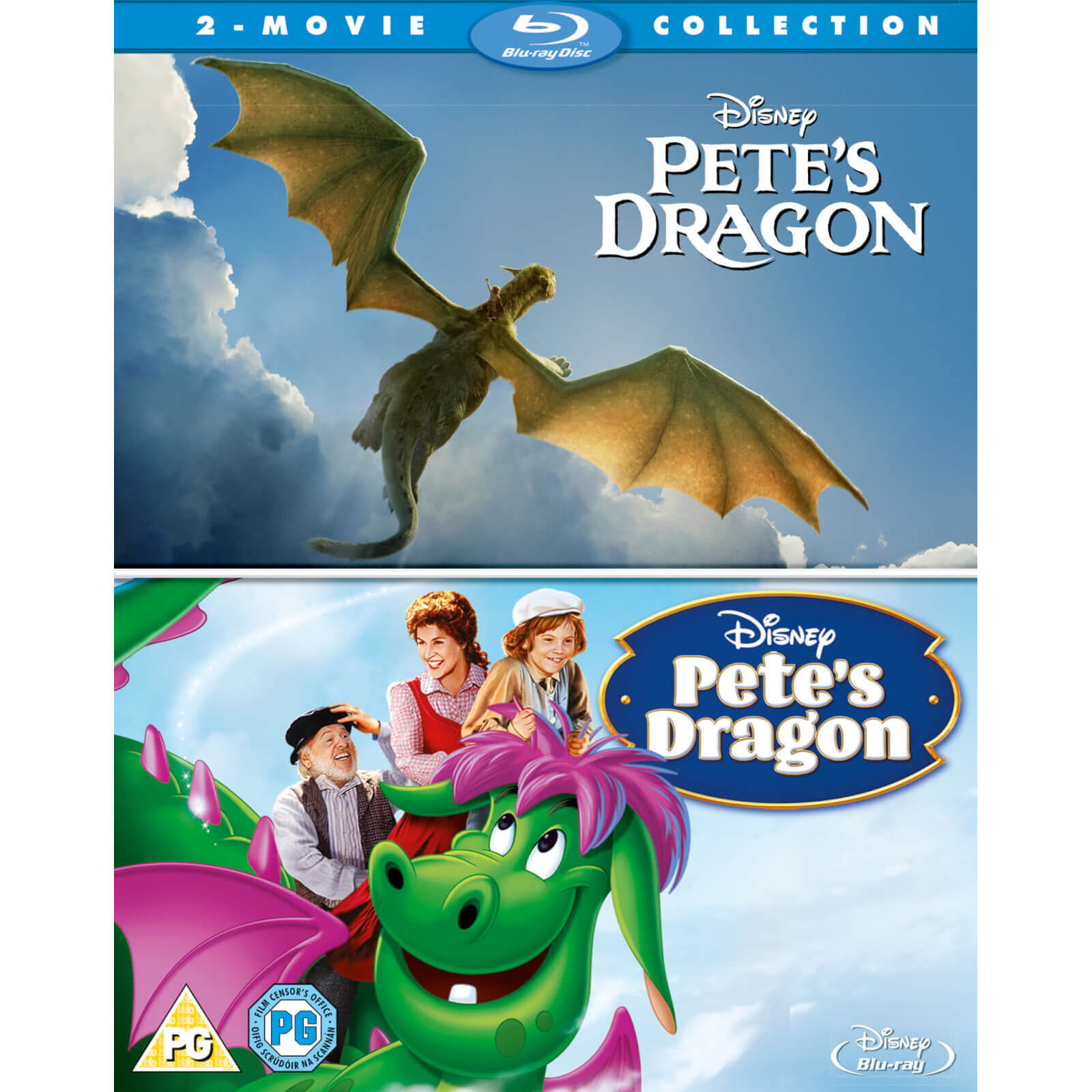 Elliot, der Drache als Actionfilm/Zeichentrickfilm im Doppelpack Elliot, der Drache als Actionfilm/Zeichentrickfilm im Doppelpack von Disney