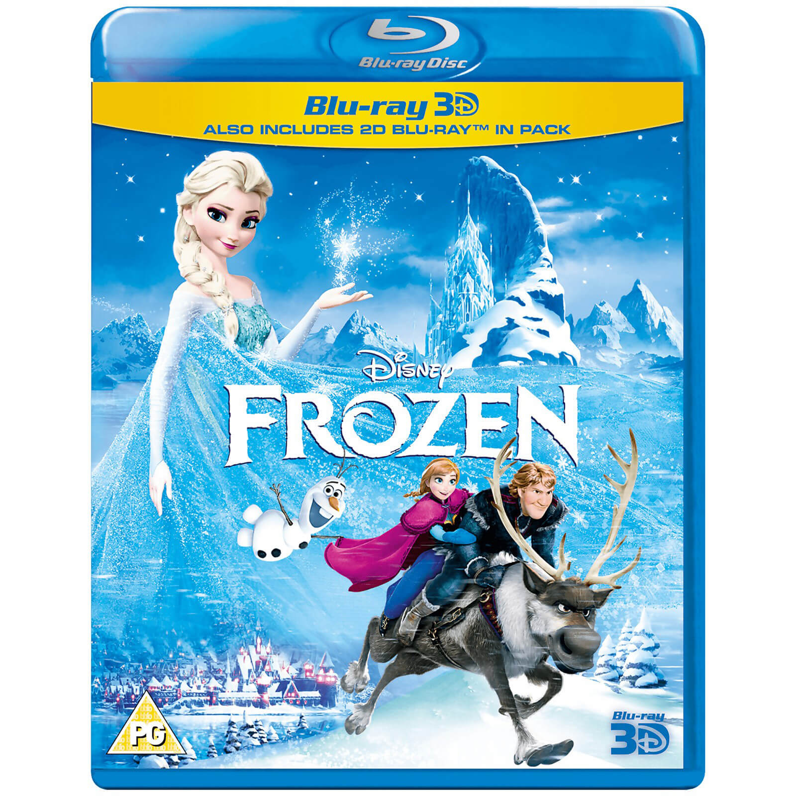 Frozen 3D (enthält die 2D-Version) von Disney