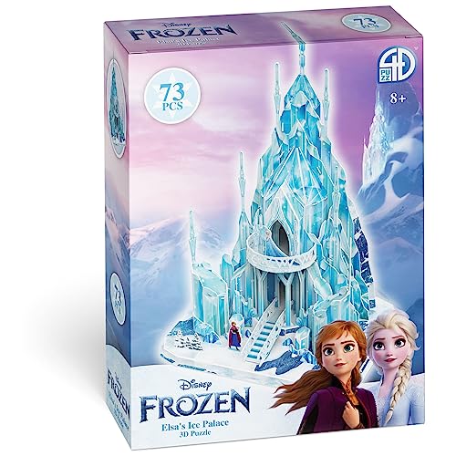 Frozen 4D51020 Disney Ice Palace Castle 3D Puzzle 73 pcs von Frozen
