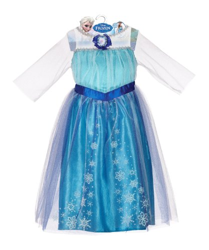 Frozen Elsa Girls Roleplay Costume Dress Frozen Elsa Girls Roleplay Costume Dress von Disney