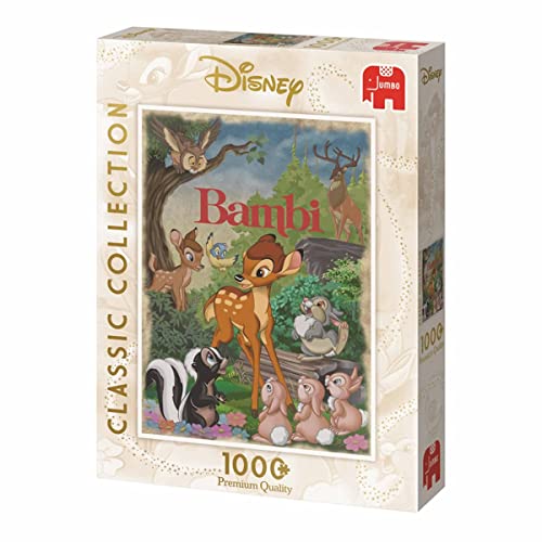 Jumbo Spiele 19491 Disney Puzzle, 1.000 Teile, Mehrfarbig von Disney