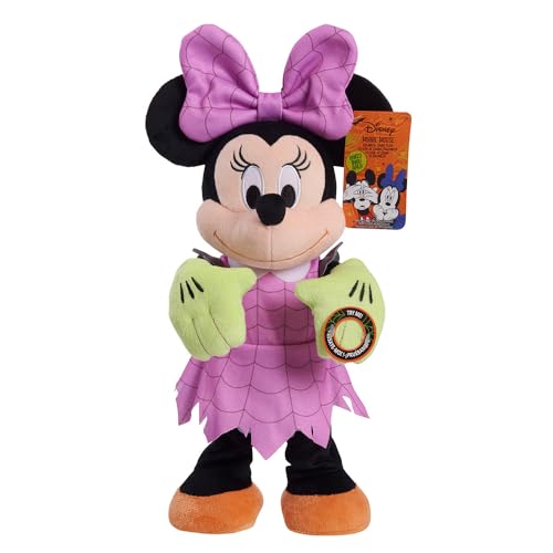 Just Play Disney 34,3 cm saisonales Minnie-Maus-Plüschtier mit Musik und Tanz, Spielzeug für Kinder ab 3 Jahren von Disney
