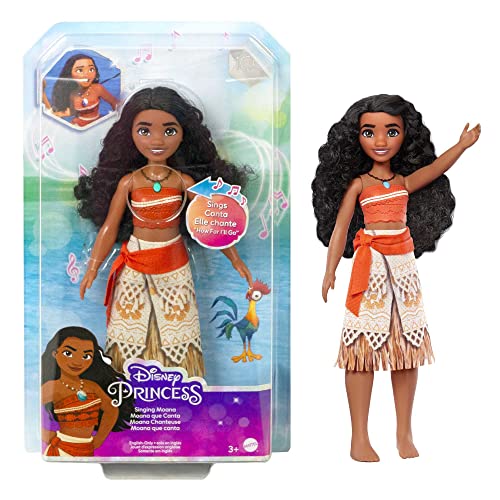 Mattel Disney Princess Vaiana Musical Singende Puppe auf Knopfdruck, Spielzeug + 3 Jahre HMG17 Mattel Disney Princess Vaiana Musical Singende Puppe auf Knopfdruck, Spielzeug + 3 Jahre HMG17 von Disney