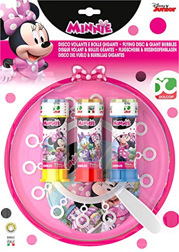 Minnie Mouse 69500111000 Super-Bommel mit Scheibe und 3 Dosen, bunt, 34 x 24 cm Minnie Mouse 69500111000 Super-Bommel mit Scheibe und 3 Dosen, bunt, 34 x 24 cm von Disney