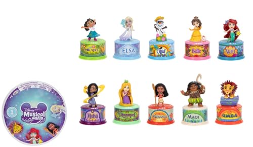 Disney Musical Minis Batteriebetriebenes Blind Pack Überraschungscharakter EIN filmauthentischer Charakter mit Musikbasis von Disney
