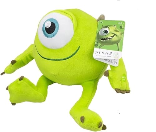 Pixar Monster AG Mike Plüschtier Kuscheltier mit Sound Offiziell Lizenz 26cm von Disney