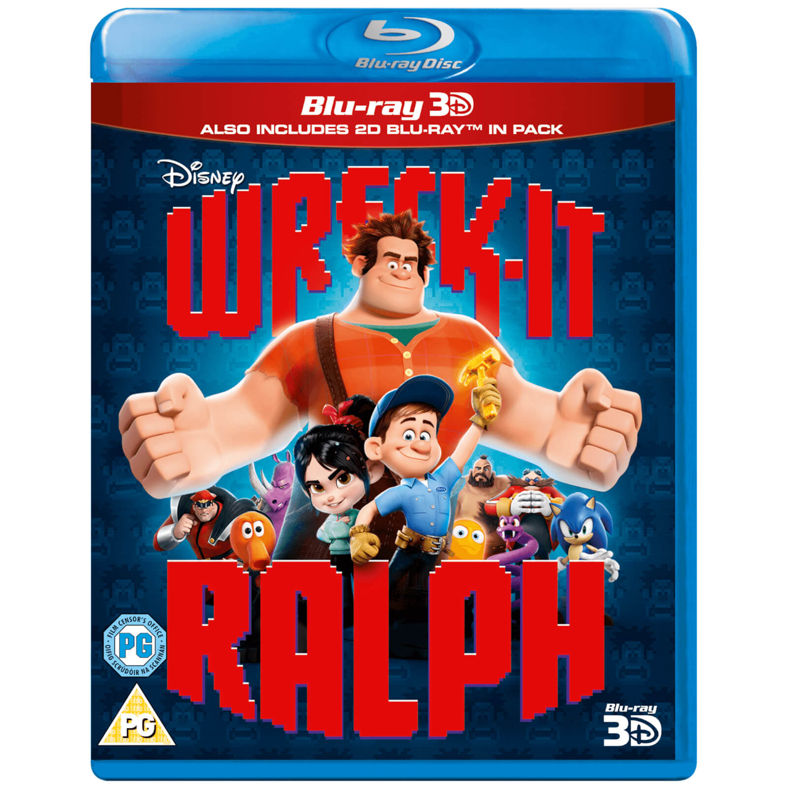 Ralph reichts 3D (enthält die 2D-Version) von Disney