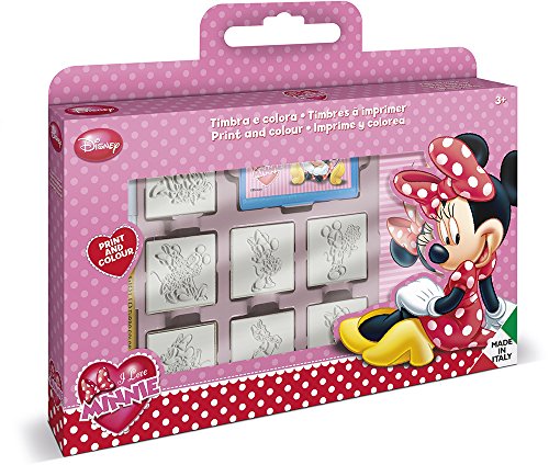 Speelgoed 7866 - Drucken und Stempeln Stempelset Minnie Mouse 7 Stempels, Mehrfarbig von Disney