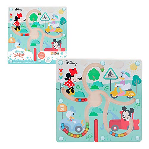 WOOMAX - Laberinto magnético de madera Disney baby (ColorBaby 48710) von WOOMAX