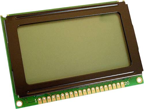 Display Elektronik LCD-Display Schwarz Weiß 128 x 64 Pixel (B x H x T) 75 x 52.7 x 7mm DEM128064BFG von Display Elektronik