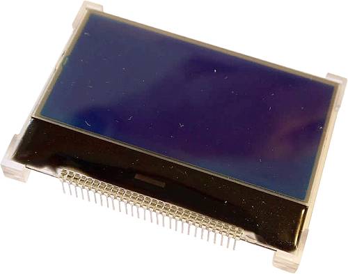 Display Elektronik LCD-Display Weiß Blau 128 x 64 Pixel (B x H x T) 58.2 x 41.7 x 5.7mm DEM128064OS von Display Elektronik