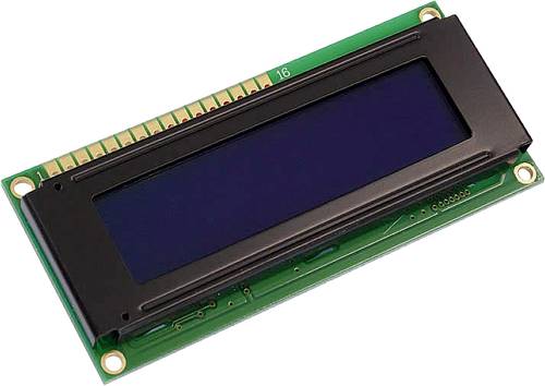 Display Elektronik LCD-Display Weiß 16 x 2 Pixel (B x H x T) 80 x 36 x 7.6mm DEM16216SBH-PW-N von Display Elektronik