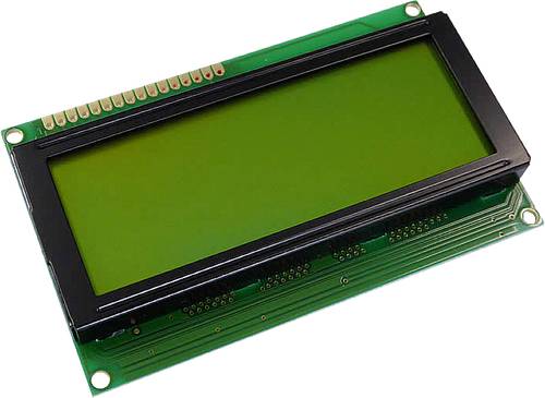 Display Elektronik LCD-Display Gelb-Grün 20 x 4 Pixel (B x H x T) 98 x 60 x 11.6mm DEM20486SYH-LY von Display Elektronik