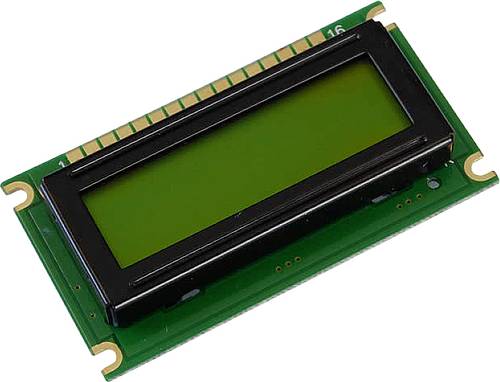 Display Elektronik LCD-Display Gelb-Grün (B x H x T) 60 x 33 x 8.7mm DEM08171SYH-LY von Display Elektronik