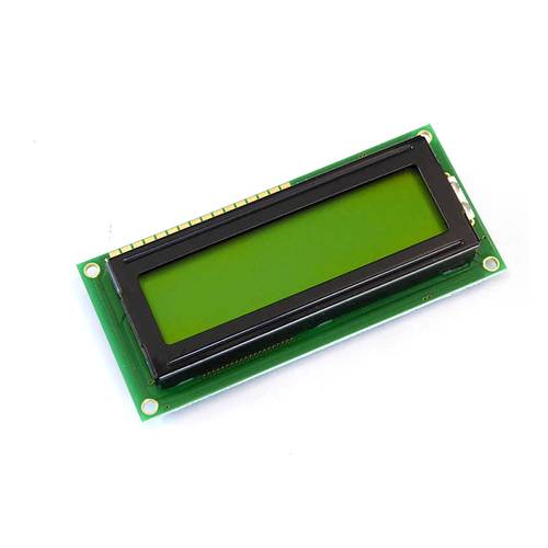 Display Elektronik LCD-Display Schwarz Gelb-Grün (B x H x T) 80 x 36 x 12.4mm DEM16102SYH-LY von Display Elektronik