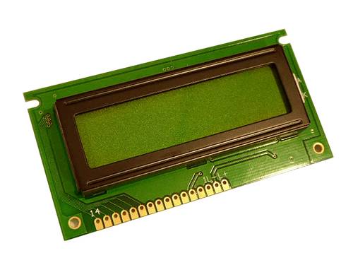 Display Elektronik LCD-Display Schwarz Gelb-Grün (B x H x T) 84 x 44 x 10.5mm DEM16217SYH-LY-CYR von Display Elektronik