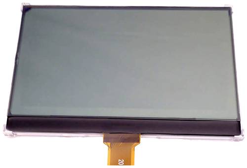 Display Elektronik LCD-Display Weiß 240 x 128 Pixel (B x H x T) 122.20 x 79.80 x 6.5mm DEM240128FFG von Display Elektronik